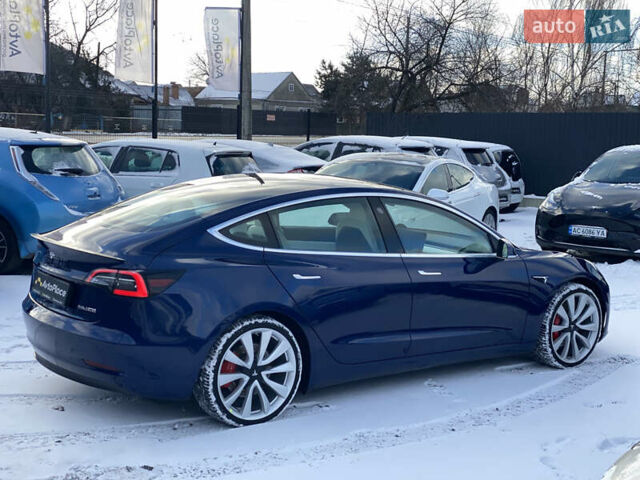 Синий Тесла Модель 3, объемом двигателя 0 л и пробегом 155 тыс. км за 17800 $, фото 22 на Automoto.ua