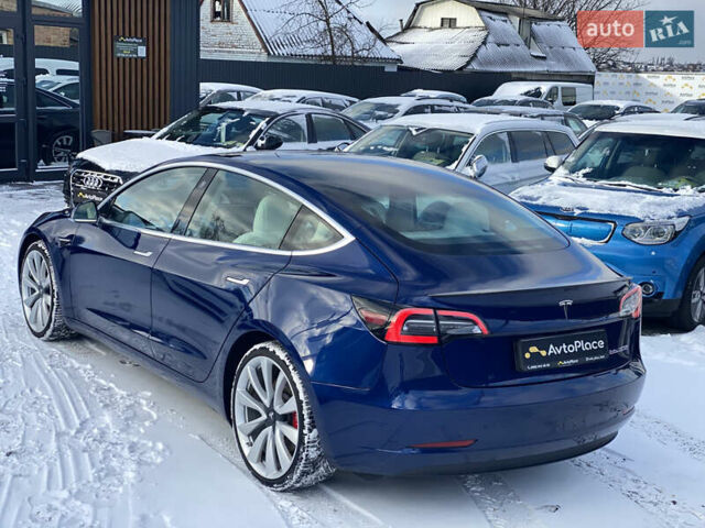 Синий Тесла Модель 3, объемом двигателя 0 л и пробегом 155 тыс. км за 17800 $, фото 16 на Automoto.ua