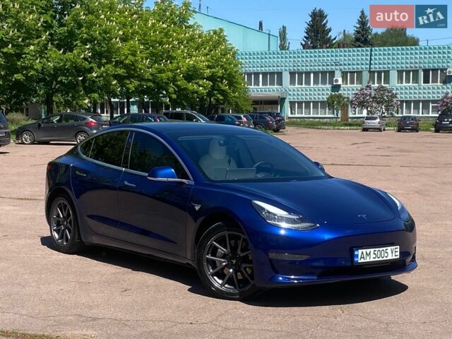Синій Тесла Модель 3, об'ємом двигуна 0 л та пробігом 146 тис. км за 17900 $, фото 1 на Automoto.ua