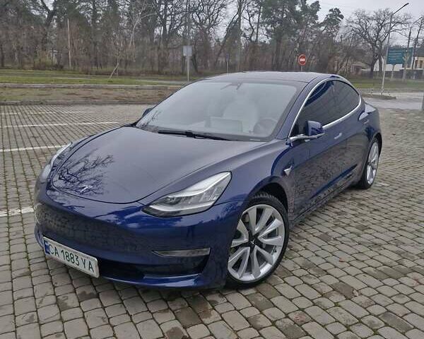 Синий Тесла Модель 3, объемом двигателя 0 л и пробегом 106 тыс. км за 18100 $, фото 8 на Automoto.ua