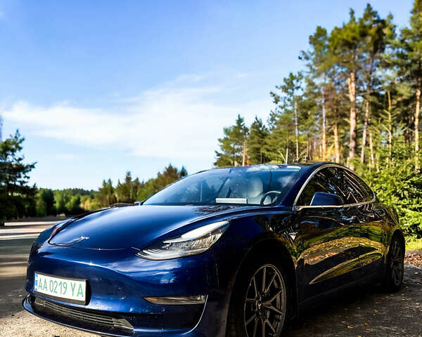 Синий Тесла Модель 3, объемом двигателя 0 л и пробегом 160 тыс. км за 16999 $, фото 3 на Automoto.ua