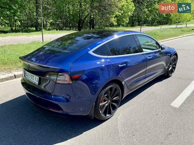 Синій Тесла Модель 3, об'ємом двигуна 0 л та пробігом 58 тис. км за 19000 $, фото 36 на Automoto.ua