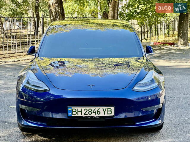 Синий Тесла Модель 3, объемом двигателя 0 л и пробегом 87 тыс. км за 15900 $, фото 1 на Automoto.ua