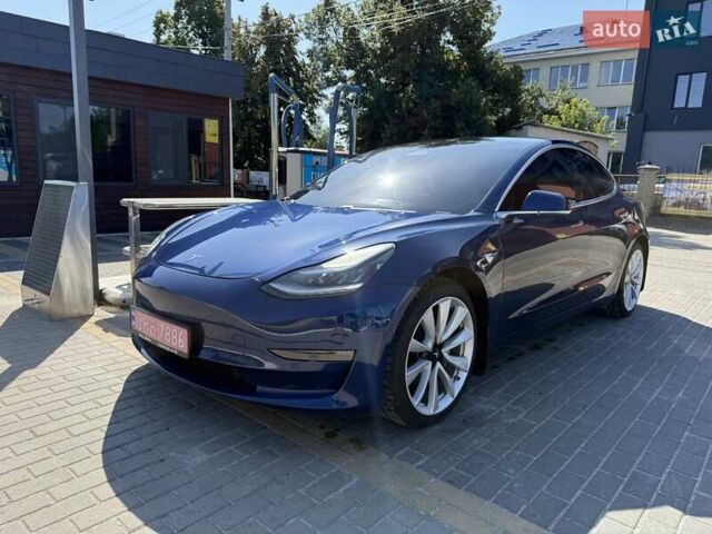 Синий Тесла Модель 3, объемом двигателя 0 л и пробегом 200 тыс. км за 18200 $, фото 5 на Automoto.ua