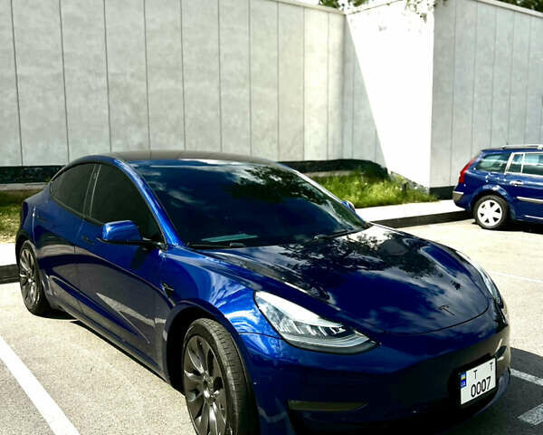 Синий Тесла Модель 3, объемом двигателя 0 л и пробегом 110 тыс. км за 18500 $, фото 12 на Automoto.ua