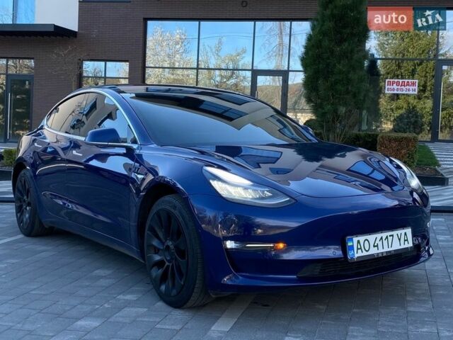 Синій Тесла Модель 3, об'ємом двигуна 0 л та пробігом 124 тис. км за 16500 $, фото 13 на Automoto.ua
