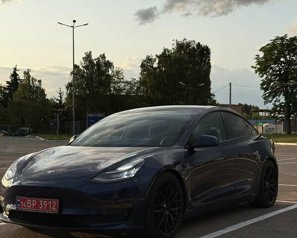 Синий Тесла Модель 3, объемом двигателя 0 л и пробегом 115 тыс. км за 18300 $, фото 4 на Automoto.ua