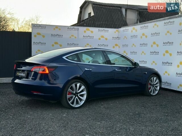 Синий Тесла Модель 3, объемом двигателя 0 л и пробегом 155 тыс. км за 17800 $, фото 11 на Automoto.ua