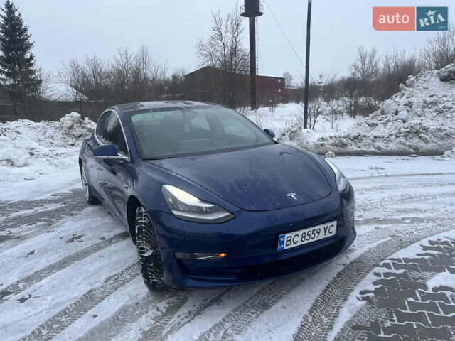 Синий Тесла Модель 3, объемом двигателя 0 л и пробегом 153 тыс. км за 14999 $, фото 1 на Automoto.ua