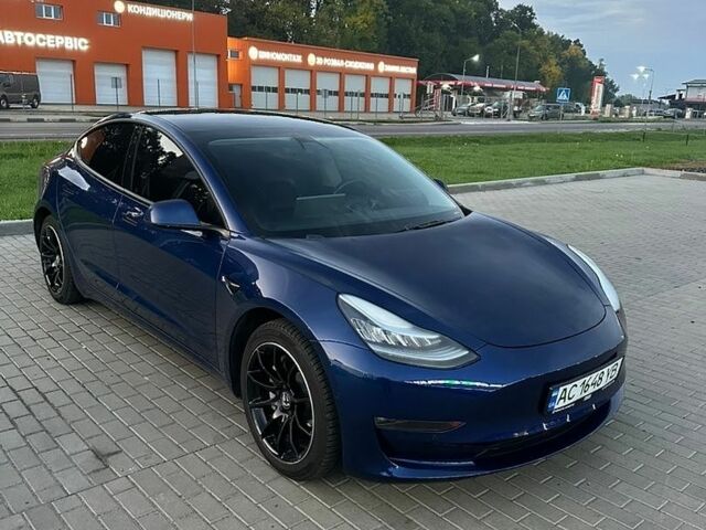 Синий Тесла Модель 3, объемом двигателя 0 л и пробегом 139 тыс. км за 14600 $, фото 1 на Automoto.ua