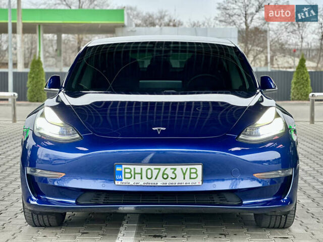 Синий Тесла Модель 3, объемом двигателя 0 л и пробегом 80 тыс. км за 15900 $, фото 4 на Automoto.ua