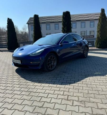 Синий Тесла Модель 3, объемом двигателя 0 л и пробегом 67 тыс. км за 17500 $, фото 3 на Automoto.ua
