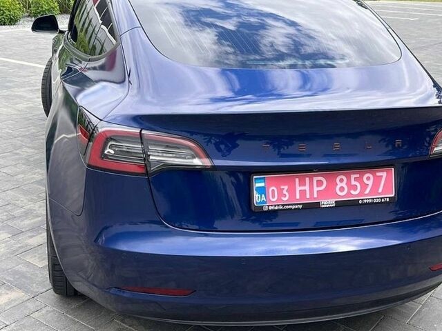 Синій Тесла Модель 3, об'ємом двигуна 0 л та пробігом 129 тис. км за 13799 $, фото 4 на Automoto.ua