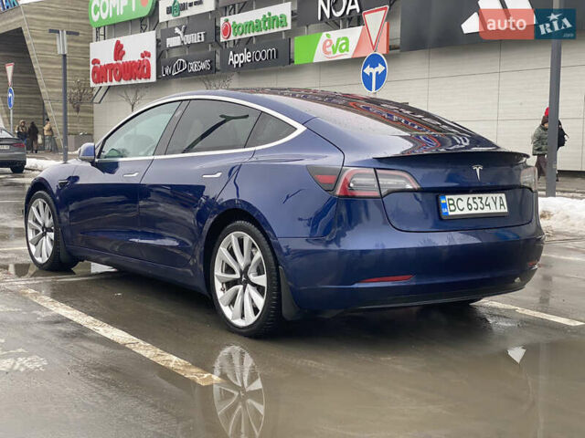 Синий Тесла Модель 3, объемом двигателя 0 л и пробегом 136 тыс. км за 14600 $, фото 4 на Automoto.ua