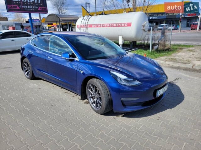 Синий Тесла Модель 3, объемом двигателя 0 л и пробегом 182 тыс. км за 20500 $, фото 2 на Automoto.ua