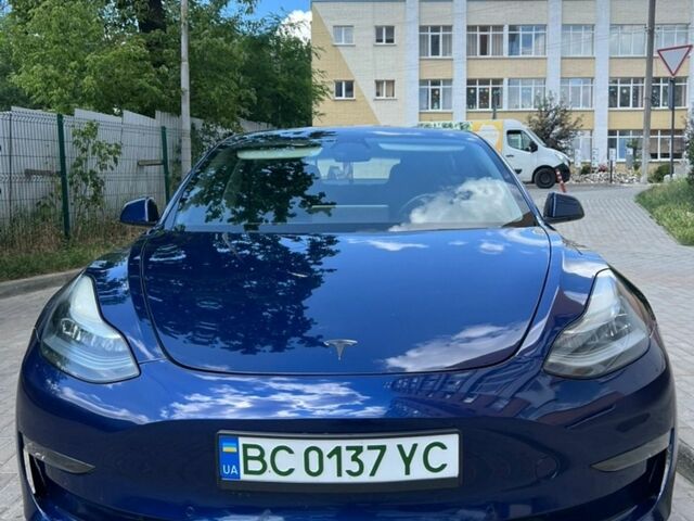Синий Тесла Модель 3, объемом двигателя 0 л и пробегом 180 тыс. км за 14600 $, фото 1 на Automoto.ua