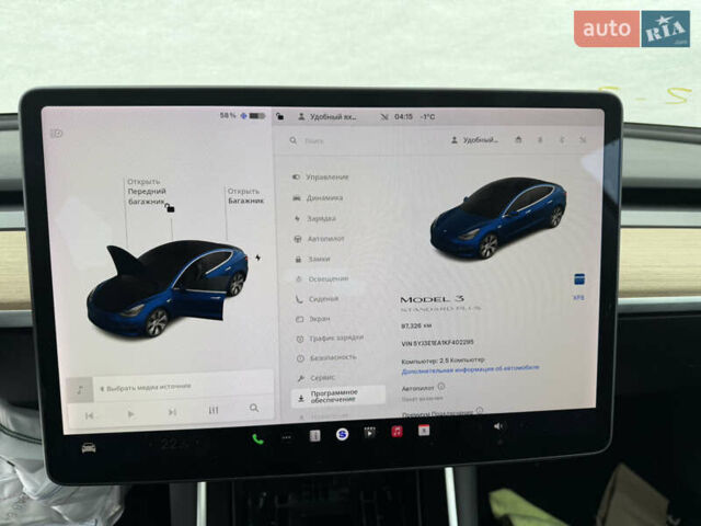 Синій Тесла Модель 3, об'ємом двигуна 0 л та пробігом 98 тис. км за 10700 $, фото 10 на Automoto.ua