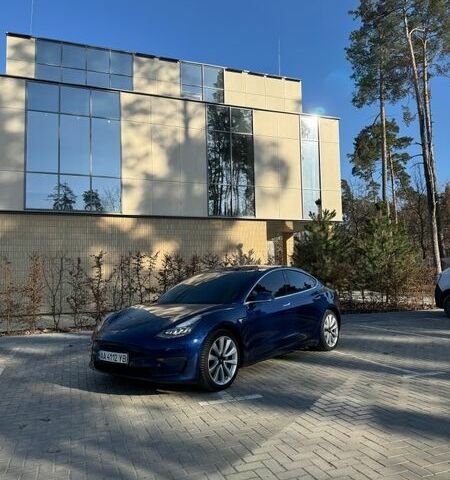 Синий Тесла Модель 3, объемом двигателя 0 л и пробегом 65 тыс. км за 18900 $, фото 6 на Automoto.ua