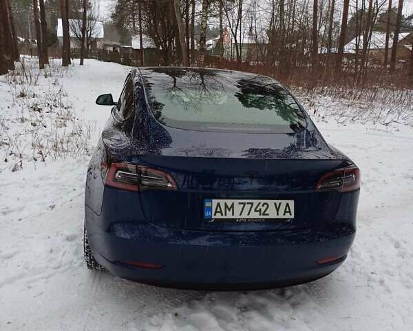 Синій Тесла Модель 3, об'ємом двигуна 0 л та пробігом 122 тис. км за 19800 $, фото 3 на Automoto.ua