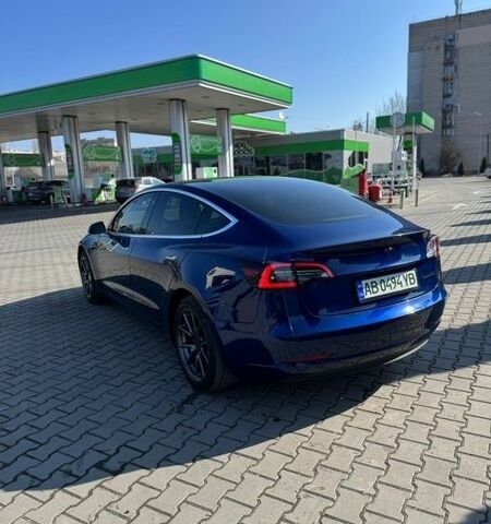 Синий Тесла Модель 3, объемом двигателя 0 л и пробегом 67 тыс. км за 17500 $, фото 4 на Automoto.ua
