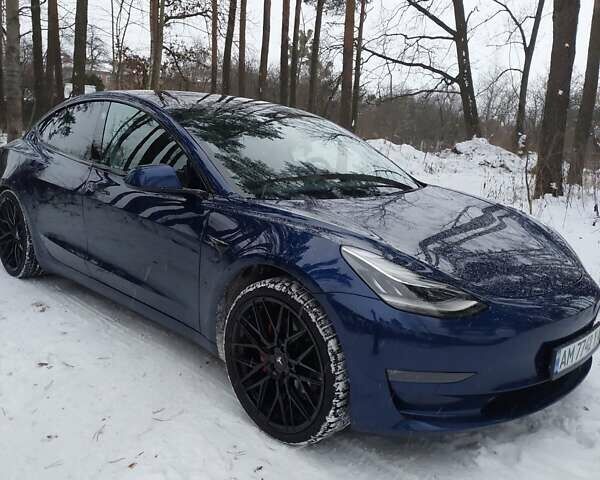 Синій Тесла Модель 3, об'ємом двигуна 0 л та пробігом 122 тис. км за 19800 $, фото 6 на Automoto.ua