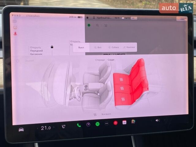 Синий Тесла Модель 3, объемом двигателя 0 л и пробегом 124 тыс. км за 15800 $, фото 14 на Automoto.ua