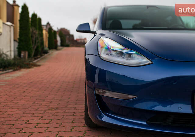 Синий Тесла Модель 3, объемом двигателя 0 л и пробегом 77 тыс. км за 18999 $, фото 3 на Automoto.ua