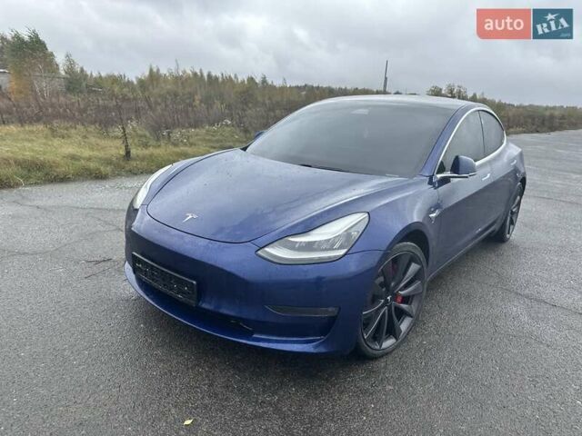 Синий Тесла Модель 3, объемом двигателя 0 л и пробегом 163 тыс. км за 22500 $, фото 9 на Automoto.ua