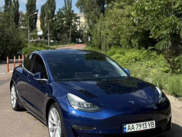 Синий Тесла Модель 3, объемом двигателя 0 л и пробегом 93 тыс. км за 19700 $, фото 6 на Automoto.ua