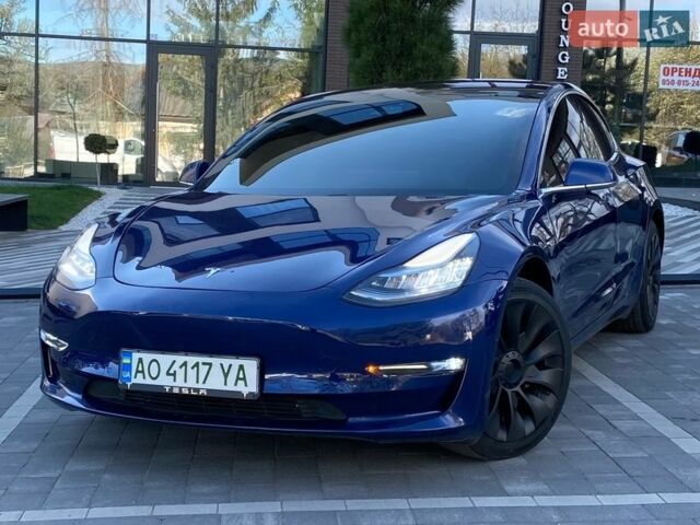Синий Тесла Модель 3, объемом двигателя 0 л и пробегом 124 тыс. км за 15300 $, фото 21 на Automoto.ua