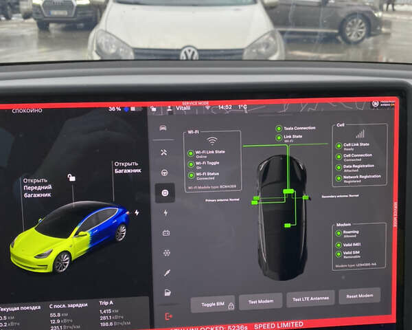 Синий Тесла Модель 3, объемом двигателя 0 л и пробегом 136 тыс. км за 14600 $, фото 15 на Automoto.ua
