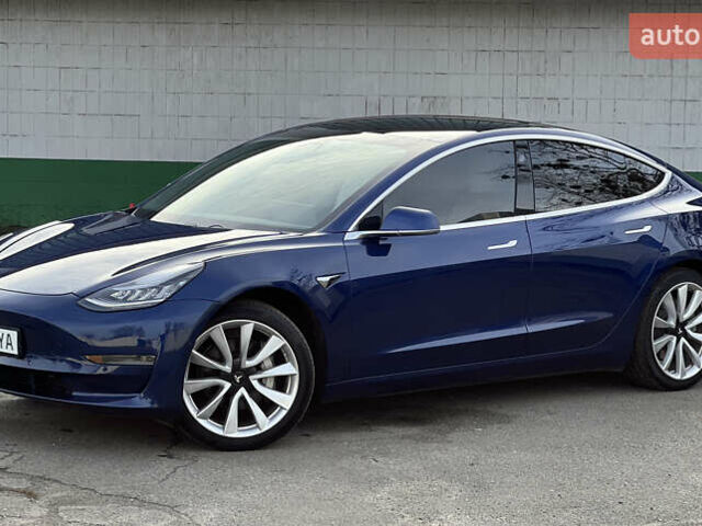 Синий Тесла Модель 3, объемом двигателя 0 л и пробегом 115 тыс. км за 14800 $, фото 1 на Automoto.ua