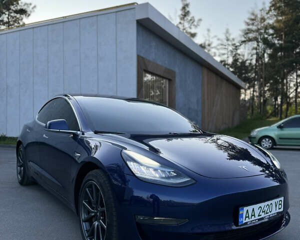 Синій Тесла Модель 3, об'ємом двигуна 0 л та пробігом 90 тис. км за 27500 $, фото 1 на Automoto.ua