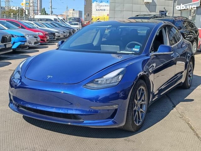 Синій Тесла Модель 3, об'ємом двигуна 0 л та пробігом 71 тис. км за 15840 $, фото 1 на Automoto.ua