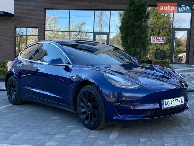 Синій Тесла Модель 3, об'ємом двигуна 0 л та пробігом 124 тис. км за 16500 $, фото 10 на Automoto.ua