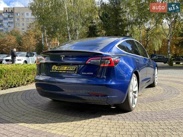 Тесла Модель 3 2019 у Львові на Automoto.ua Синій Тесла Модель 3, об'ємом двигуна 0 л та пробігом 130 тис. км за 16700 $, фото 6 на Automoto.ua