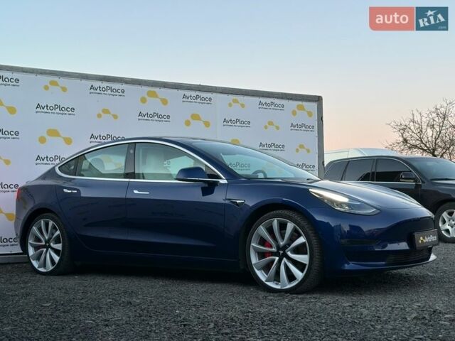 Синий Тесла Модель 3, объемом двигателя 0 л и пробегом 155 тыс. км за 17800 $, фото 8 на Automoto.ua