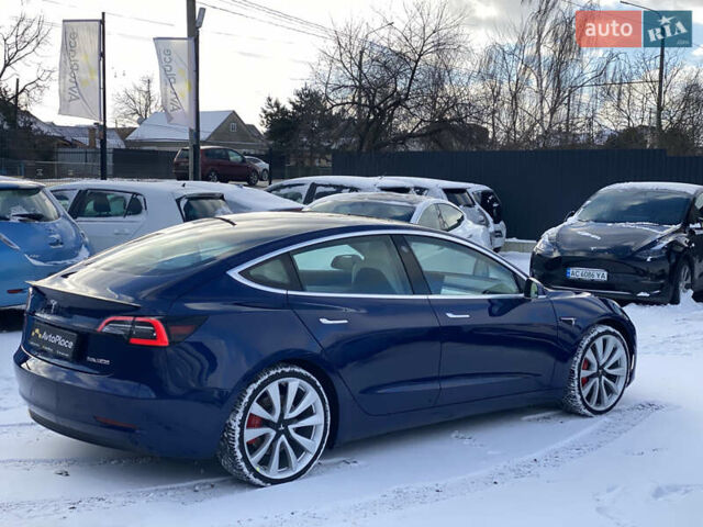 Синий Тесла Модель 3, объемом двигателя 0 л и пробегом 155 тыс. км за 17800 $, фото 21 на Automoto.ua