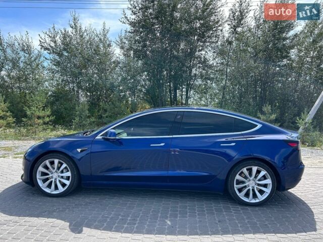 Синій Тесла Модель 3, об'ємом двигуна 0 л та пробігом 90 тис. км за 16000 $, фото 2 на Automoto.ua