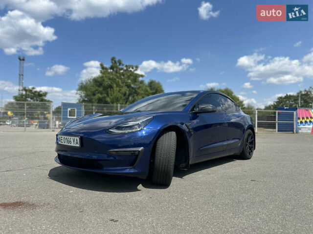 Синий Тесла Модель 3, объемом двигателя 0 л и пробегом 90 тыс. км за 19000 $, фото 2 на Automoto.ua