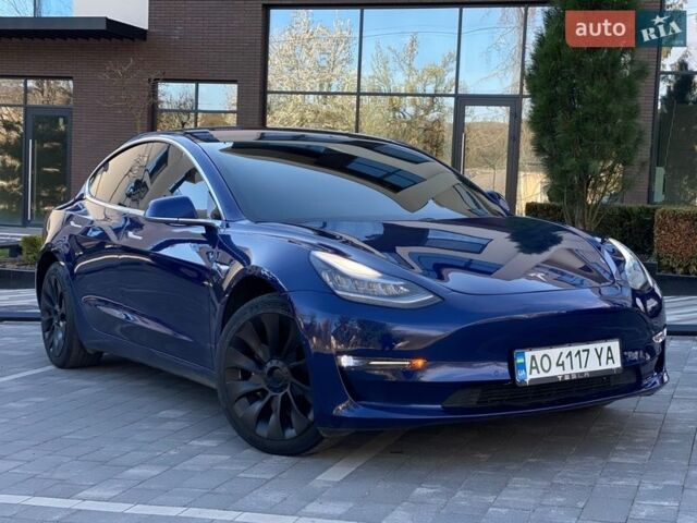 Синій Тесла Модель 3, об'ємом двигуна 0 л та пробігом 124 тис. км за 16500 $, фото 19 на Automoto.ua