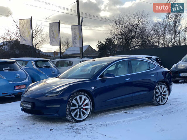 Синий Тесла Модель 3, объемом двигателя 0 л и пробегом 155 тыс. км за 17800 $, фото 32 на Automoto.ua