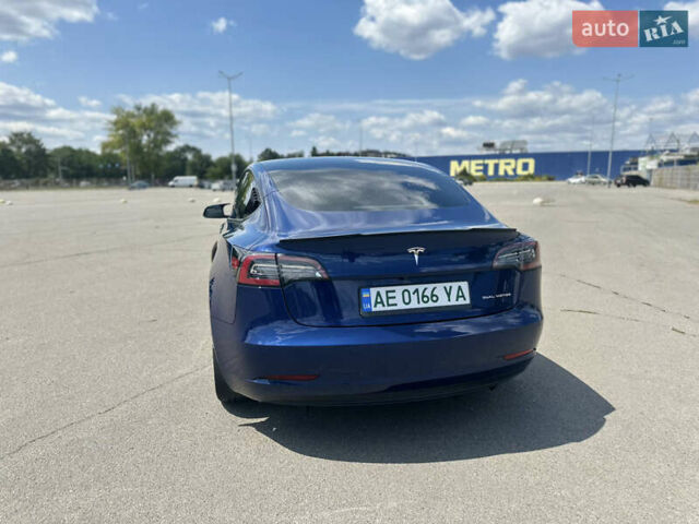 Синий Тесла Модель 3, объемом двигателя 0 л и пробегом 90 тыс. км за 19000 $, фото 5 на Automoto.ua