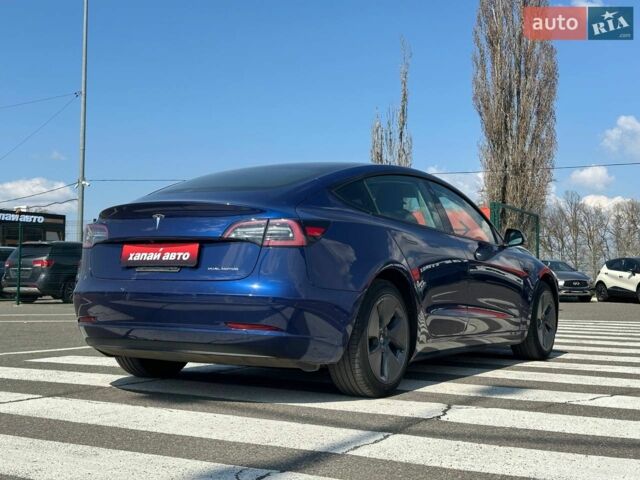 Синій Тесла Модель 3, об'ємом двигуна 0 л та пробігом 70 тис. км за 18900 $, фото 4 на Automoto.ua