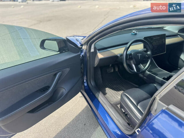 Синий Тесла Модель 3, объемом двигателя 0 л и пробегом 90 тыс. км за 19000 $, фото 8 на Automoto.ua