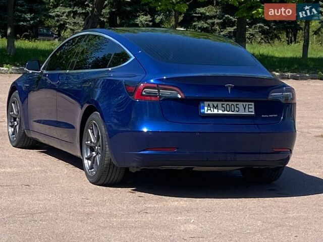 Синій Тесла Модель 3, об'ємом двигуна 0 л та пробігом 146 тис. км за 17900 $, фото 12 на Automoto.ua