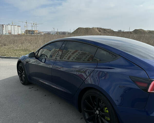 Синий Тесла Модель 3, объемом двигателя 0 л и пробегом 88 тыс. км за 17500 $, фото 5 на Automoto.ua