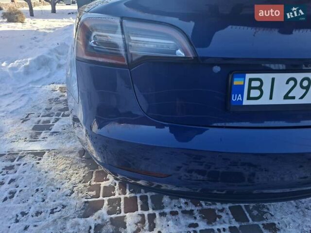 Синий Тесла Модель 3, объемом двигателя 0 л и пробегом 338 тыс. км за 15000 $, фото 3 на Automoto.ua