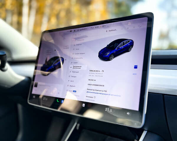 Синий Тесла Модель 3, объемом двигателя 0 л и пробегом 160 тыс. км за 16999 $, фото 10 на Automoto.ua