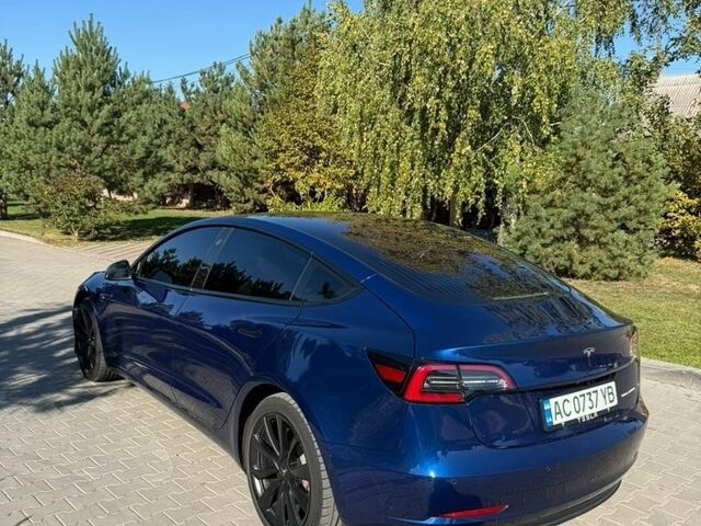Синий Тесла Модель 3, объемом двигателя 0 л и пробегом 122 тыс. км за 19500 $, фото 13 на Automoto.ua